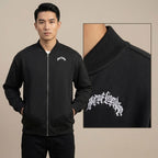Marque Légendaire Varsity Jacket | 360GSM — Apparel & Accessories > Clothing > Outerwear Detail View 2 | Legendary Branding