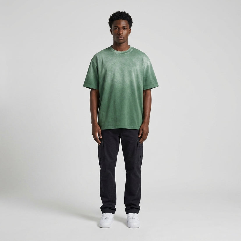 Blank Washed Gradient GOAT T-Shirt - Legendary Branding