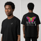 Savage Butterfly Essential Cotton T-Shirt | 260 GSM