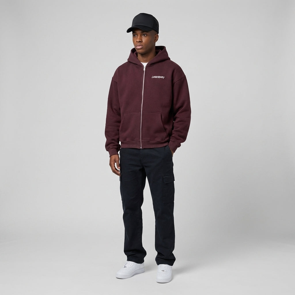 Legendary Branding Fleece Zip-up - Legendary Branding