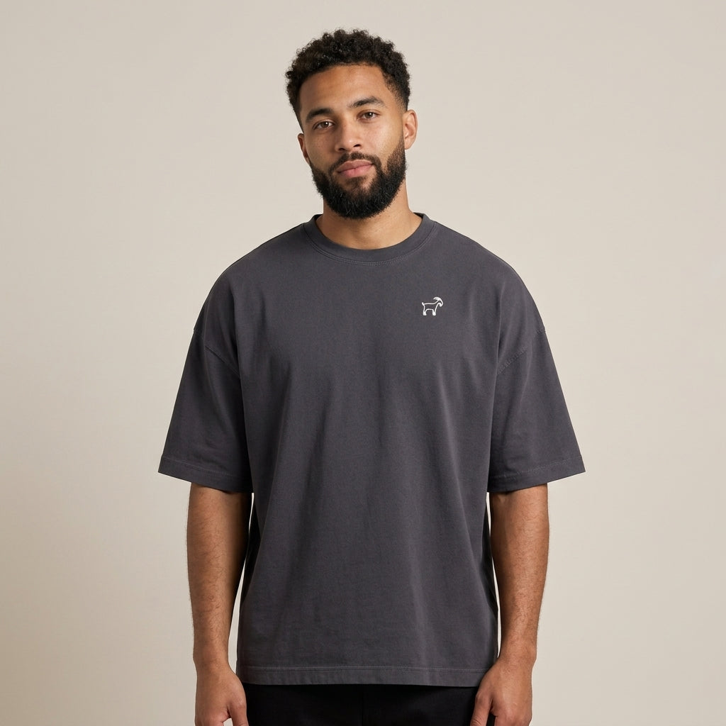 Marque Légendaire Mini Goat Oversized T Shirt | 190GSM