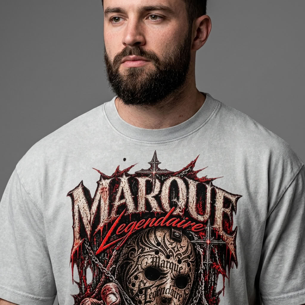 Marque Legendaire HockeyFace Oversized T-Shirt - view 9