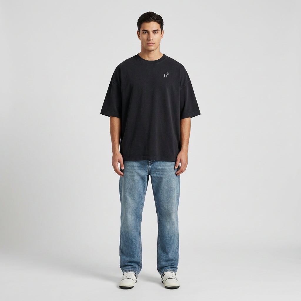 Mini Goat Oversized T Shirt