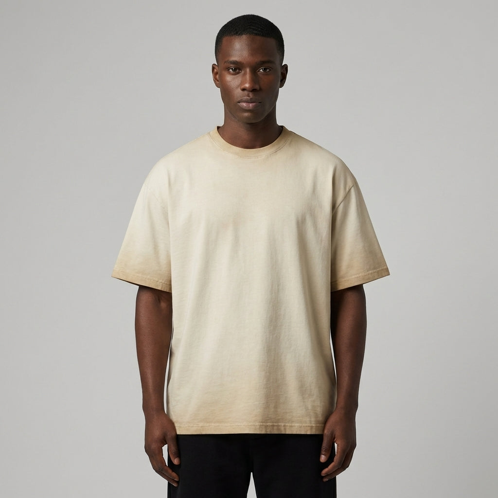 Blank Washed Gradient GOAT T-Shirt - Legendary Branding