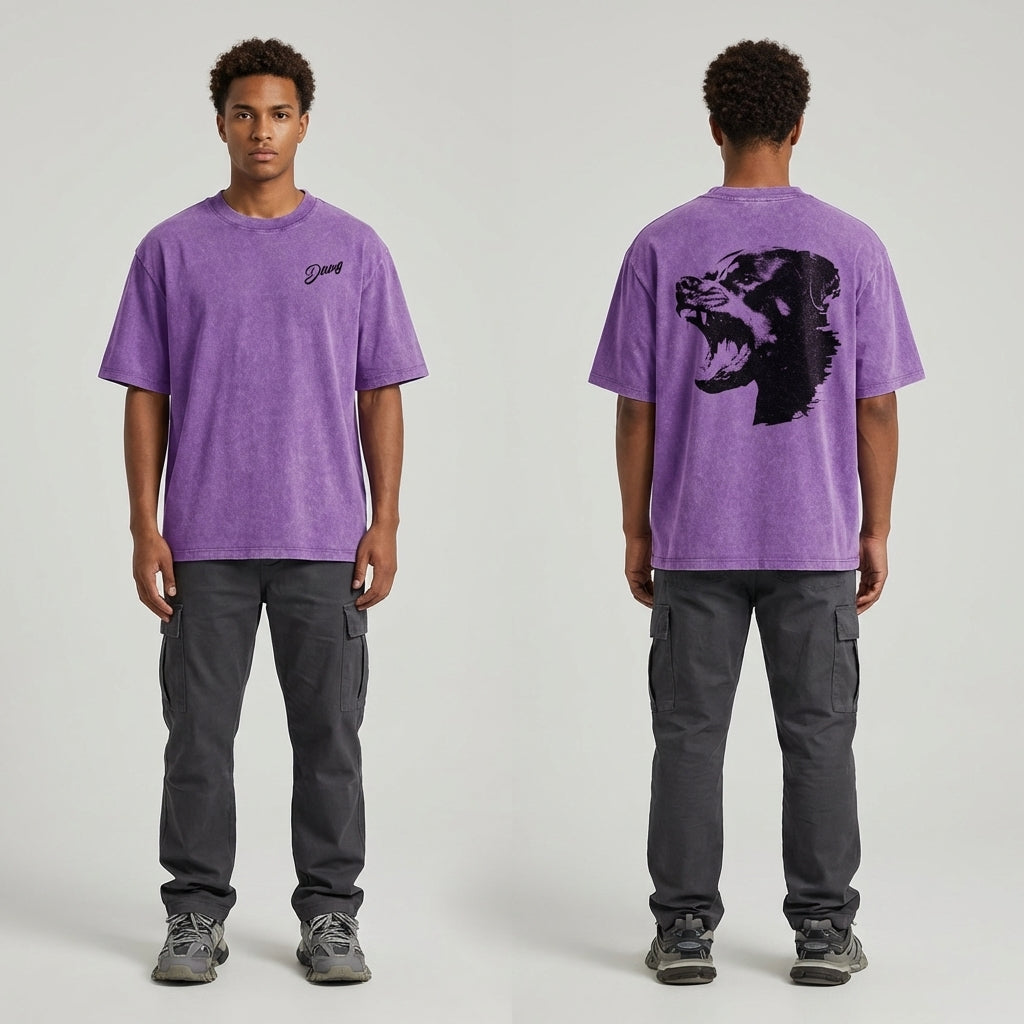 Dawg Rottweiler Oversized T-Shirt