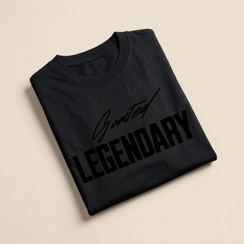 GOATED Legendary Loose-Fit T-Shirt | 190GSM — Apparel & Accessories > Clothing > Shirts & Tops Detail View 2 | Legendary Branding