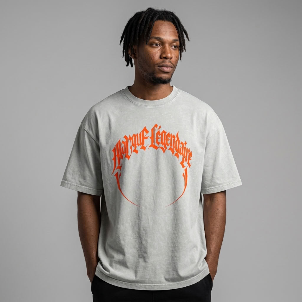 Marque Légendaire Reaper Snow Wash Oversized T-Shirt - view 5