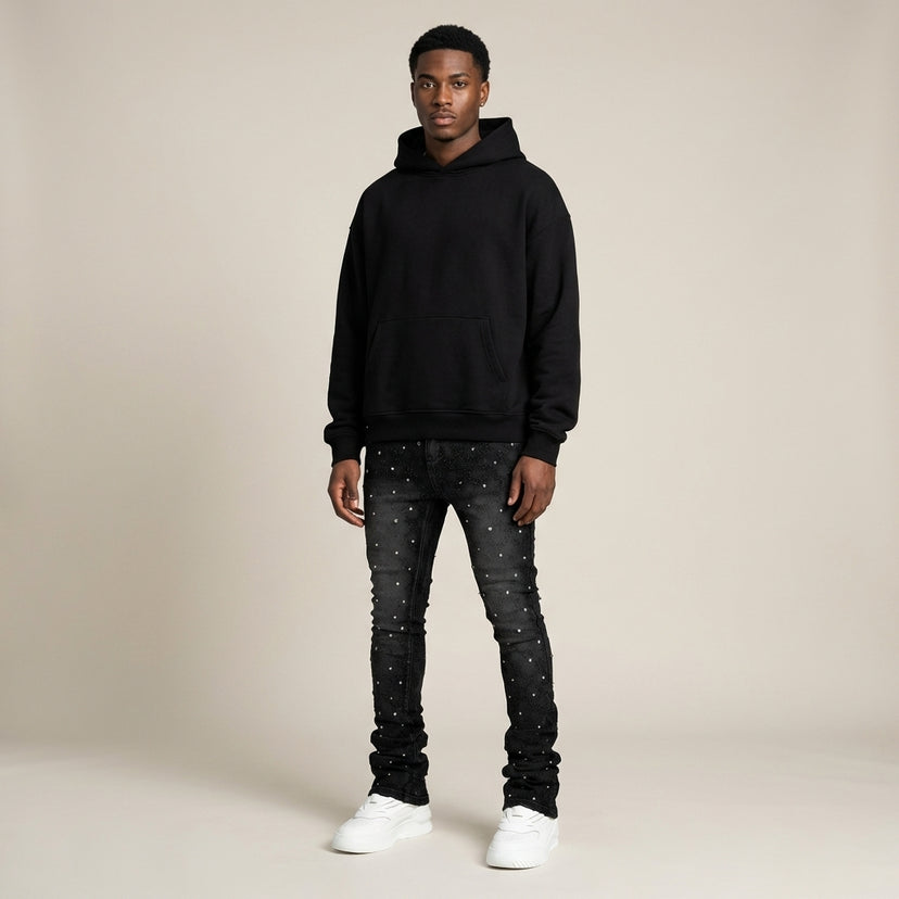 Men's Pearl Stacked Denim Jeans - Legendary Branding