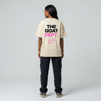 The Goat Dept. Pink Boxy T-Shirt - Legendary Branding
