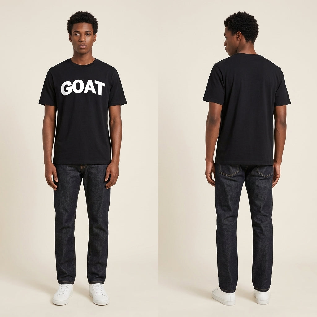 The GOAT Regular Fit T-Shirt - Legendary Branding