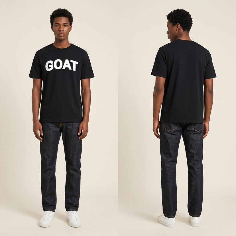 The GOAT Regular Fit T-Shirt - Legendary Branding