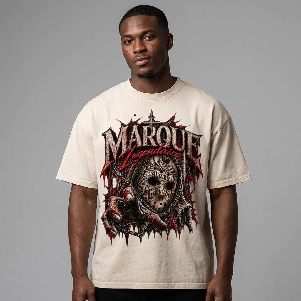Marque Legendaire HockeyFace Oversized T-Shirt - view 2
