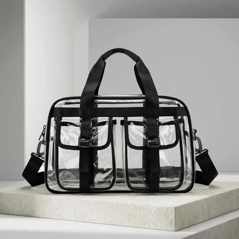 Large Capacity Clear PVC Stadium Travel Bag