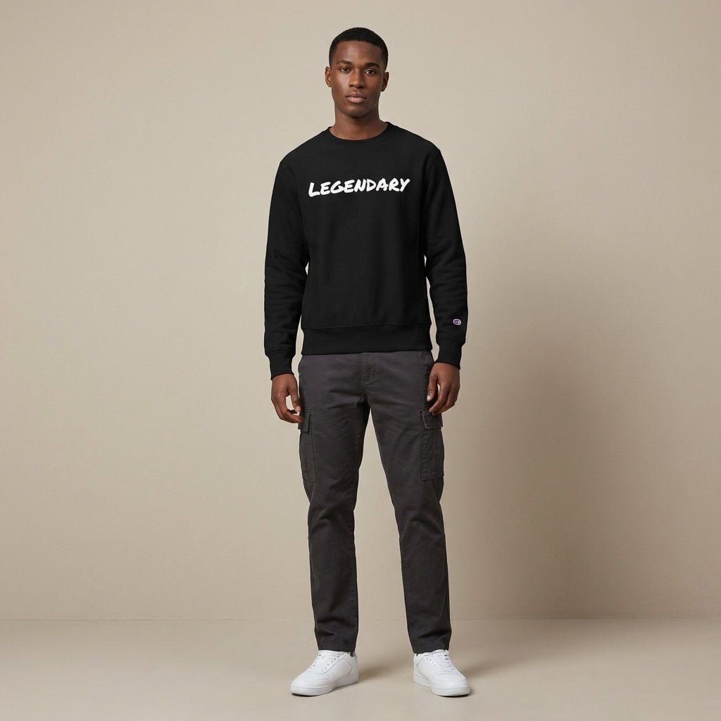 Legendary x Champion® Crewneck Sweatshirt - Legendary Branding