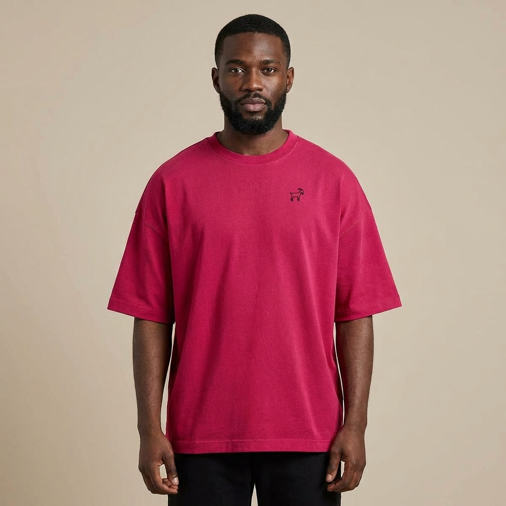 Mini Goat Oversized T Shirt - Legendary Branding