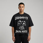 Legendary FX Oversized Cropped T-Shirt - Legendary Branding