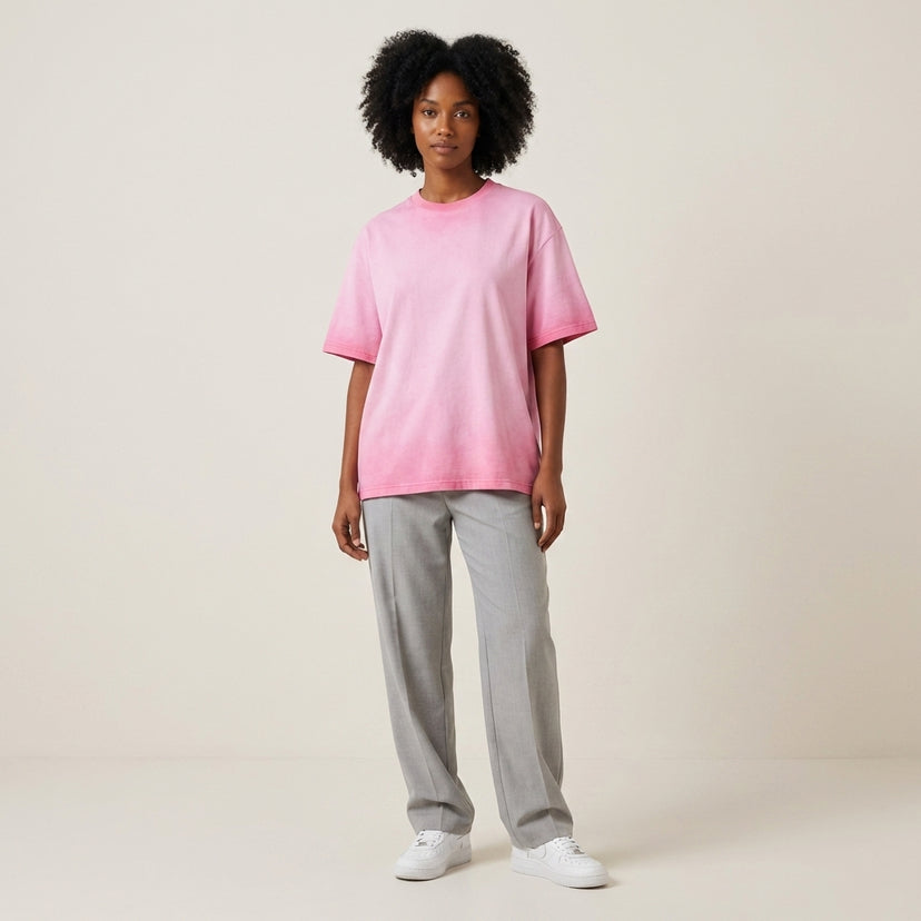 Blank Washed Gradient GOAT T-Shirt - Legendary Branding