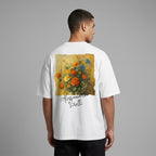 Alessandro Virelli Flower Painting Loose Fit Tee | 190GSM — Apparel & Accessories > Clothing > Shirts & Tops Detail View 2 | Legendary Branding