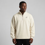 Marque Légendaire Heavyweight 1/4 Zip Panel Sweatshirt | 460GSM