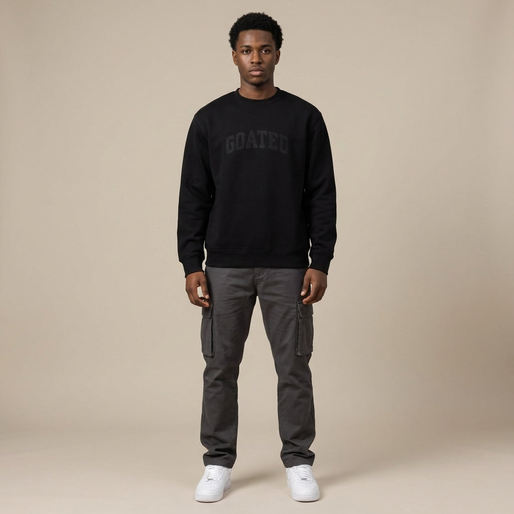 GOATED Heavyweight Embroidered Sweatshirt