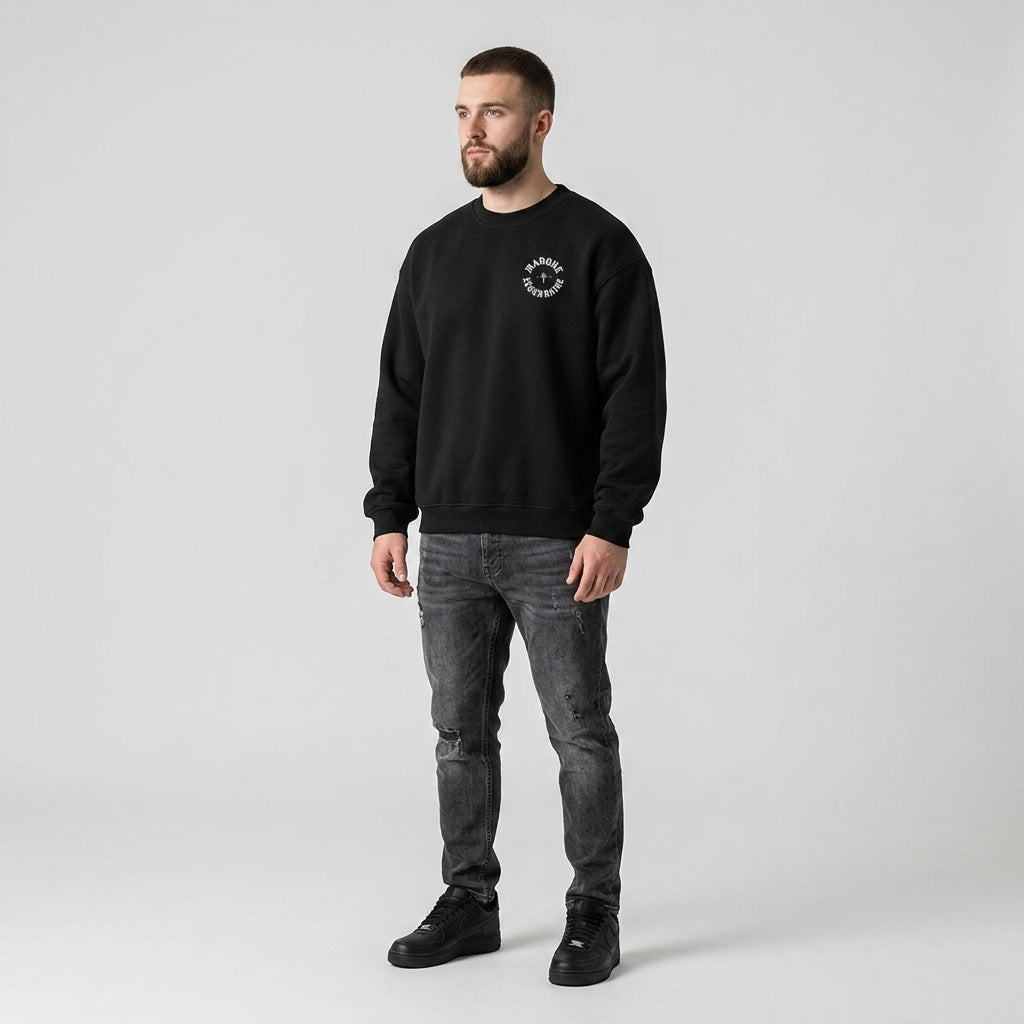 Marque Légendaire Cross Heavyweight Fleece Crewneck Sweatshirt | 380GSM