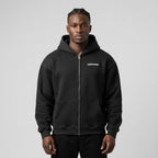 Legendary Branding Fleece Zip-Up | 380GSM — Apparel & Accessories > Clothing > Activewear > Hoodies Detail View 3 | Legendary Branding