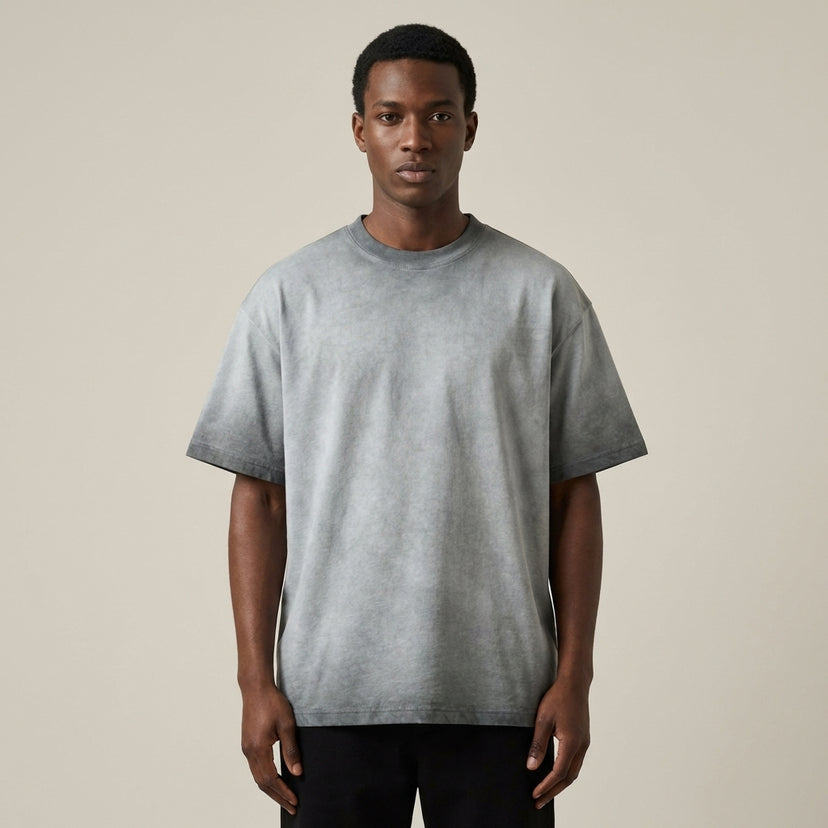 Blank Washed Gradient GOAT T-Shirt - Legendary Branding