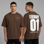 Legendary 01 Boxy T-Shirt | 280GSM — Apparel & Accessories > Clothing > Shirts & Tops Detail View 14 | Legendary Branding