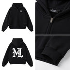Marque Légendaire Waist Cropped Zip-Up Hoodie | 460GSM — Apparel & Accessories > Clothing > Activewear > Hoodies Detail View 4 | Legendary Branding