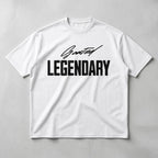 GOATED Legendary Loose-Fit T-Shirt | 190GSM — Apparel & Accessories > Clothing > Shirts & Tops Detail View 5 | Legendary Branding