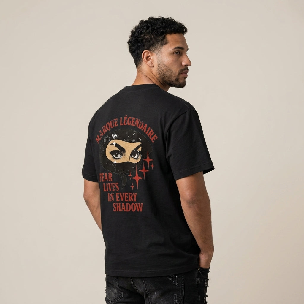 Marque Légendaire SHADOW FEAR Unisex Oversized T-Shirt | 300GSM