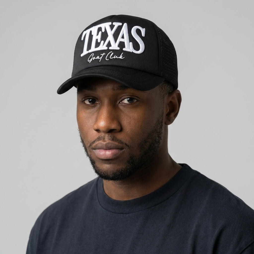 GOAT Club Texas Trucker Hat - Legendary Branding