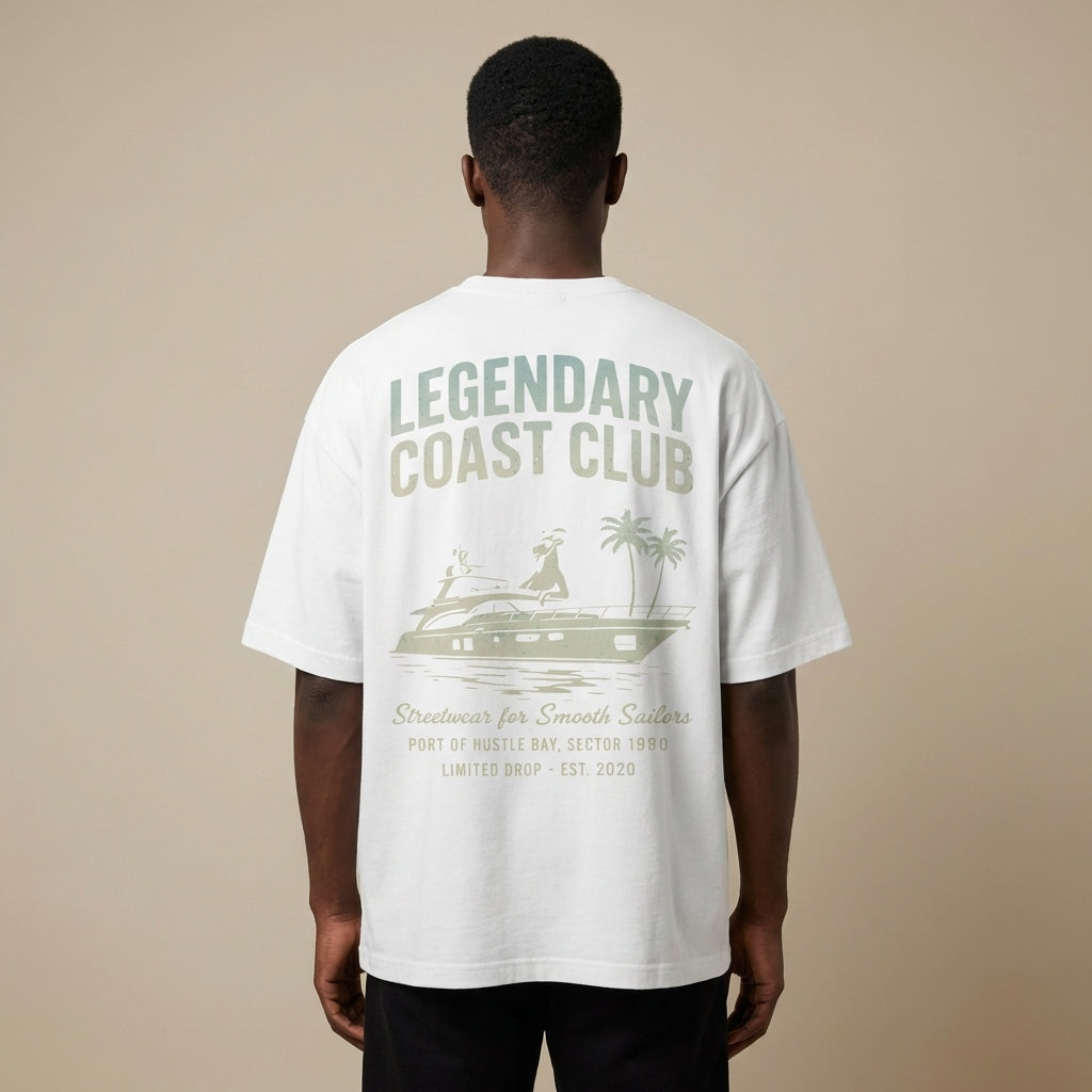 Legendary Branding Coast Club Loose Fit T-shirt - Legendary Branding