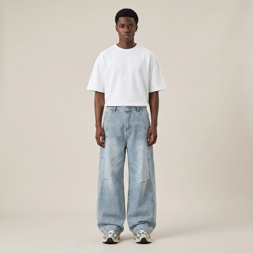 Y2K Baggy Jeans - Legendary Branding