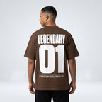 Legendary 01 Boxy T-Shirt | 280GSM — Apparel & Accessories > Clothing > Shirts & Tops Detail View 12 | Legendary Branding