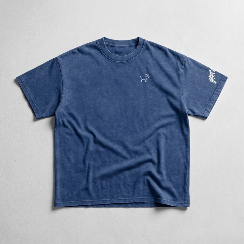 Marque Légendaire Snow Wash Oversized T-Shirt | 250GSM — Apparel & Accessories > Clothing > Shirts & Tops Detail View 15 | Legendary Branding