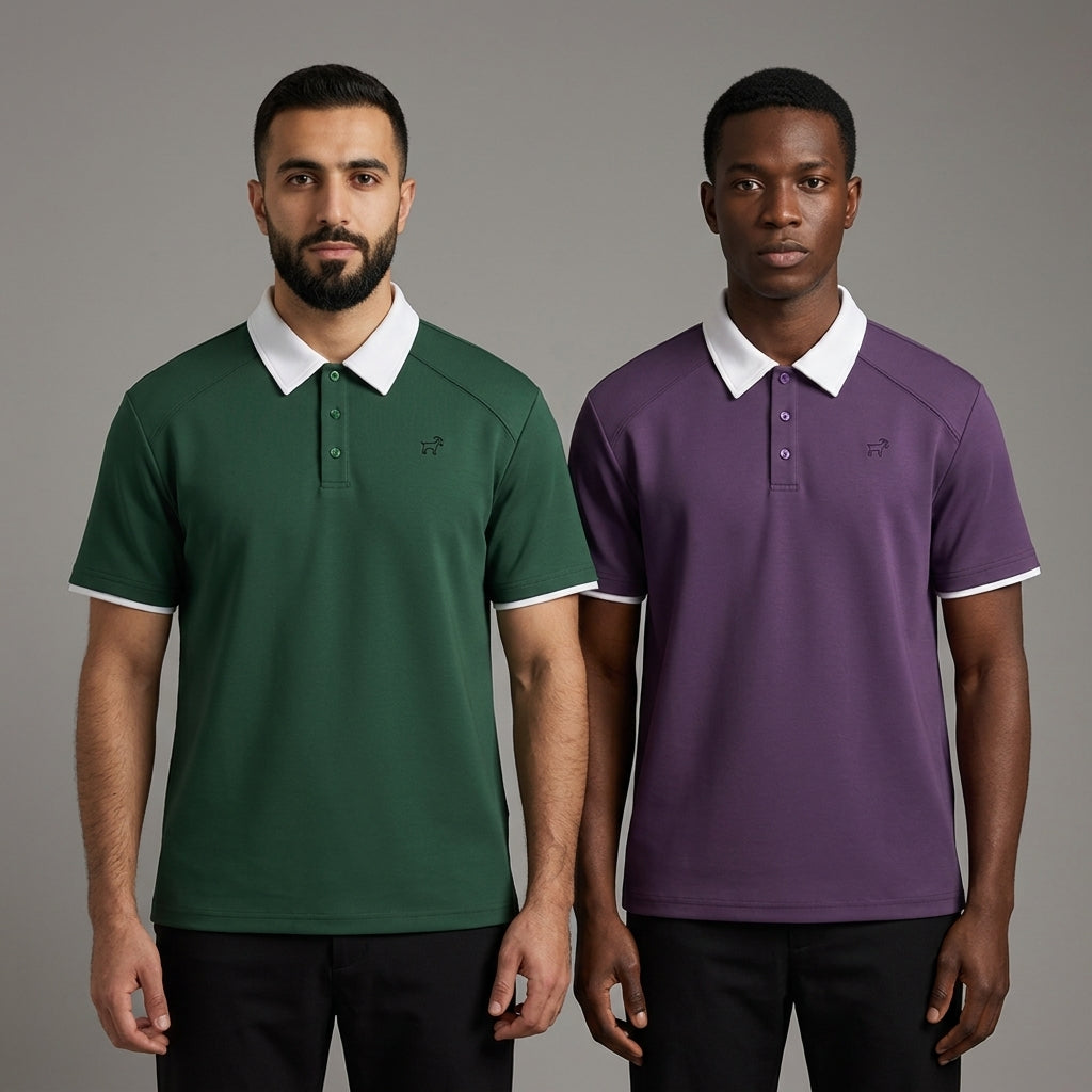 Marque Légendaire Raglan Polo Shirt | 220 GSM