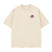 The Goat Dept. “Pink” Boxy T-Shirt  – Oversized Fit, Heavyweight 280 GSM Cotton, Legendary Branding®