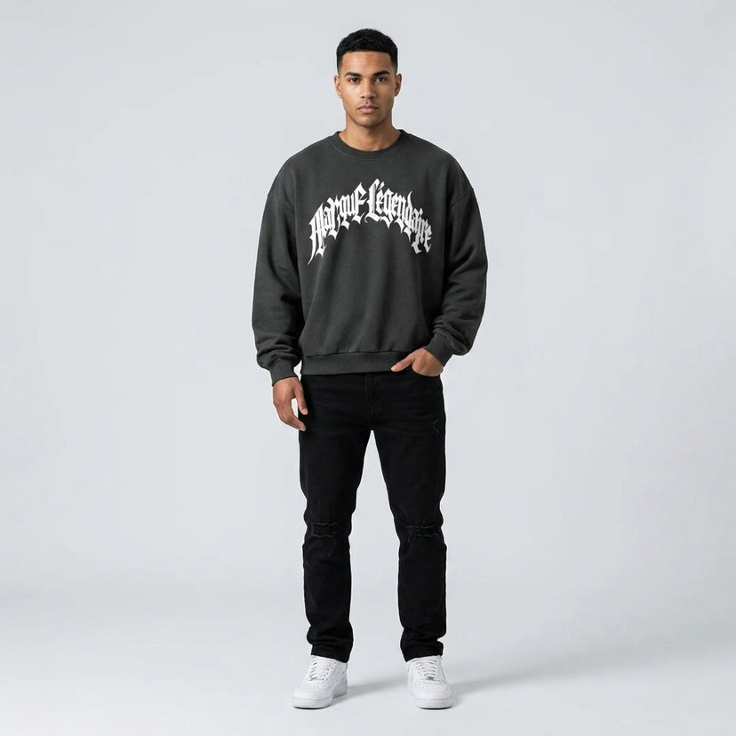 Marque Légendaire Oversized Crewneck Sweatshirt | 460GSM