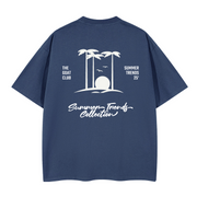 The GOAT Club “SUMMER TRENDS” Boxy T-Shirt – 280 GSM Cotton, Oversized Fit, Legendary Branding®