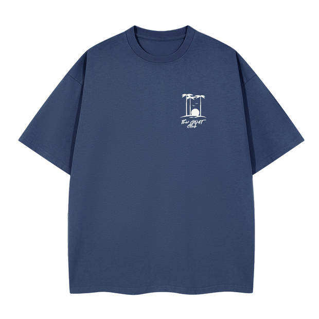 The GOAT Club “SUMMER TRENDS” Boxy T-Shirt – 280 GSM Cotton, Oversized Fit, Legendary Branding®