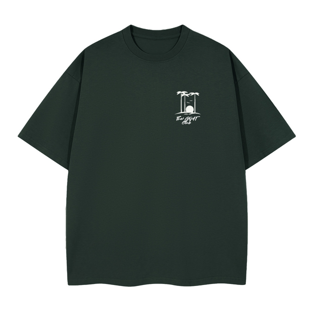 The GOAT Club “SUMMER TRENDS” Boxy T-Shirt – 280 GSM Cotton, Oversized Fit, Legendary Branding®