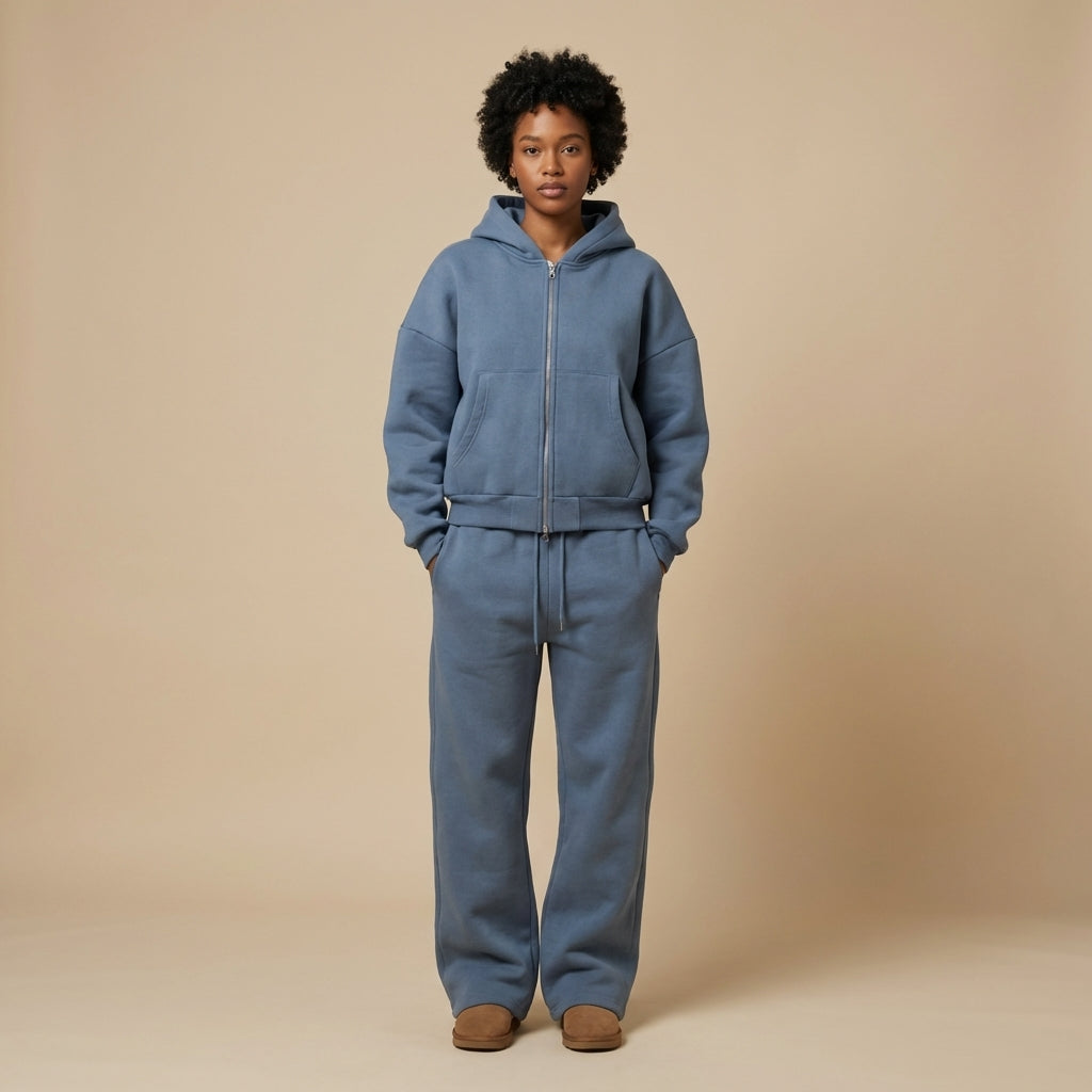 Y2K Streetwear Two-Piece Set