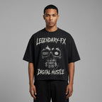 Legendary FX Oversized Cropped T-Shirt - Legendary Branding