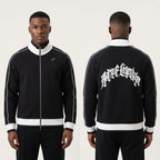 Marque Légendaire Color Block Raglan Sleeve Track Jacket | 380GSM — Apparel & Accessories > Clothing > Outerwear Detail View 8 | Legendary Branding