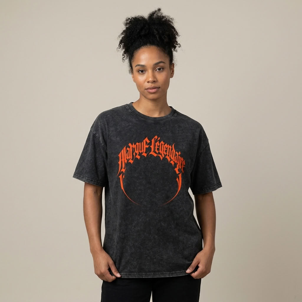 Marque Légendaire Reaper Snow Wash Oversized T-Shirt - view 9