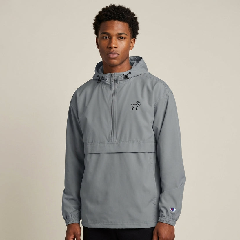 Legendary X Champion® Water-Resistant Micro Poplin Jacket — Jacket Detail View 15 | Legendary Branding
