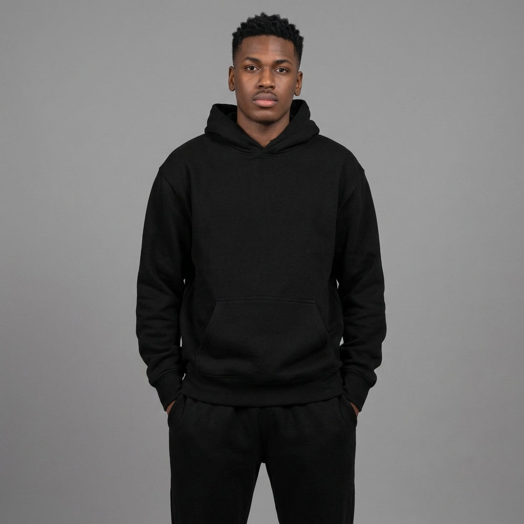 Oversized Lined Hoodie and Jogger Set - Legendary Branding