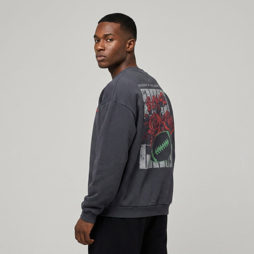 1992 Rose Bowl Oversized Crewneck Sweatshirt - Legendary Branding