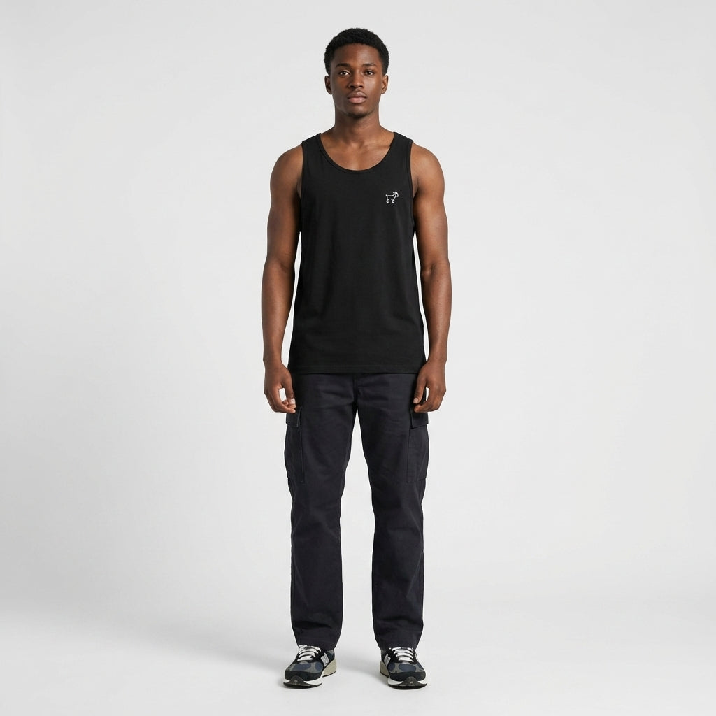 Débardeur Athletic Department Premium – Coton doux délavé, coupe décontractée, coupe streetwear | Legendary Branding®